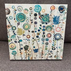 Floral Canvas Wall Decor